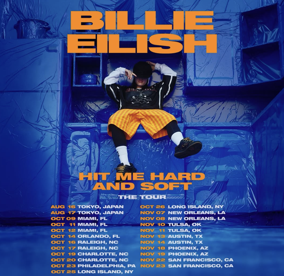 碧梨Billie Eilish加场费城演唱会