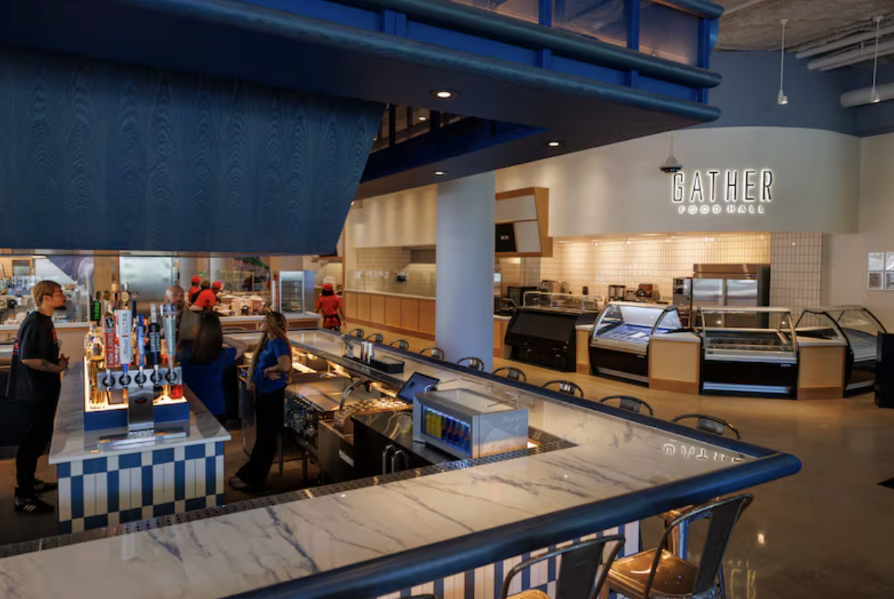新晋世界美食广场上线!费城大学城Gather Food Hall开业!6大异国美食一站打卡!