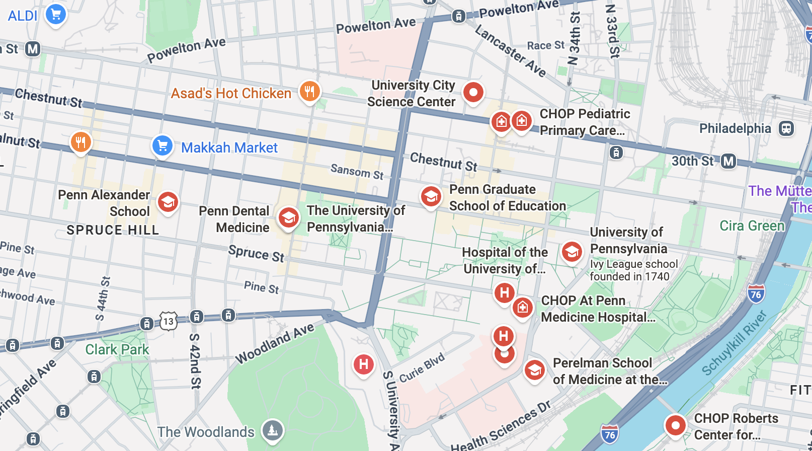 带娃费城宾大访学,选哪个社区最合适?——孩子上学与家长通勤全攻略