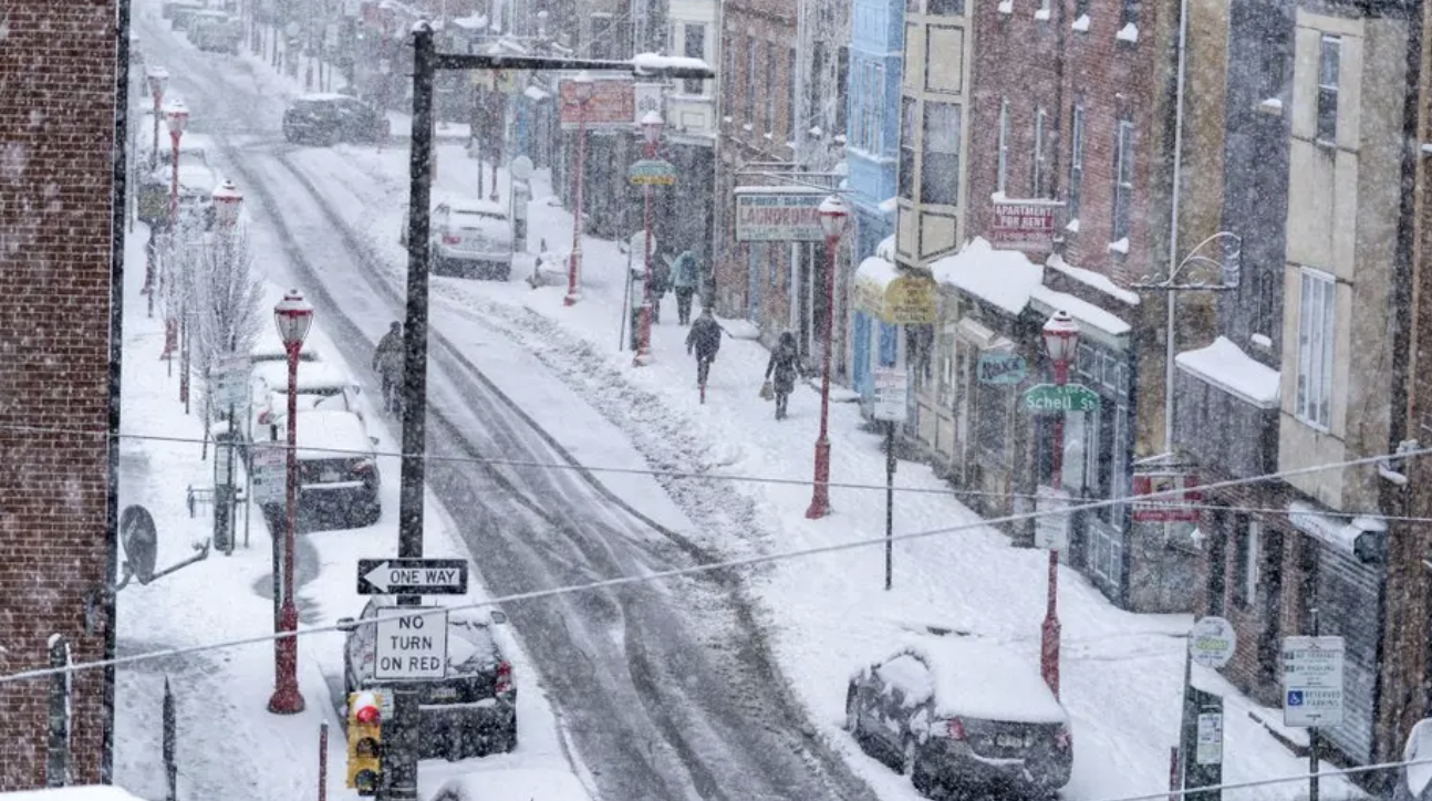 你以为这两天已经是最冷的时候了？想多了！本周末费城又或迎来强降雪，气象模型罕见高度一致！