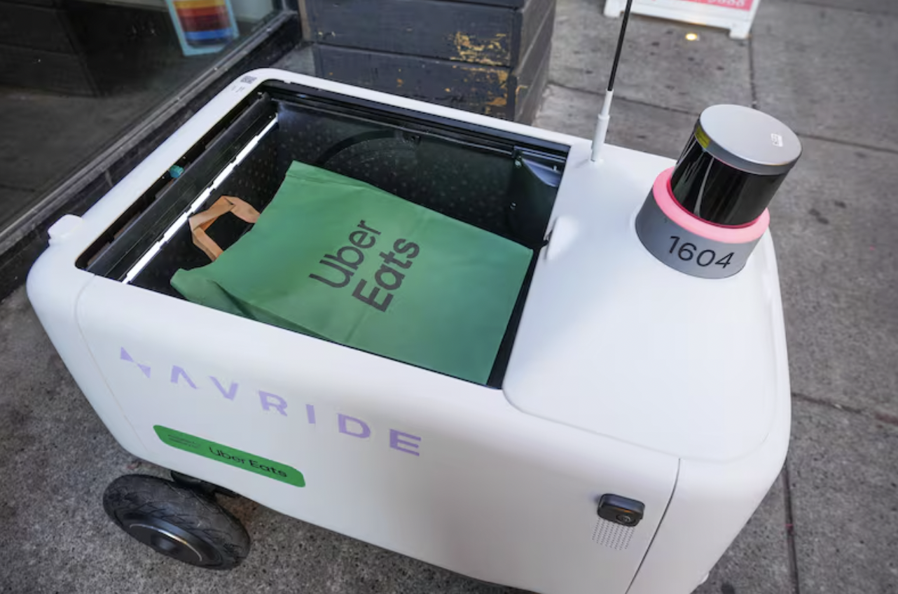 费城街头新景象：移动“冷藏箱送餐小哥”闪亮登场，Uber Eats机器人配送上线！免小费！