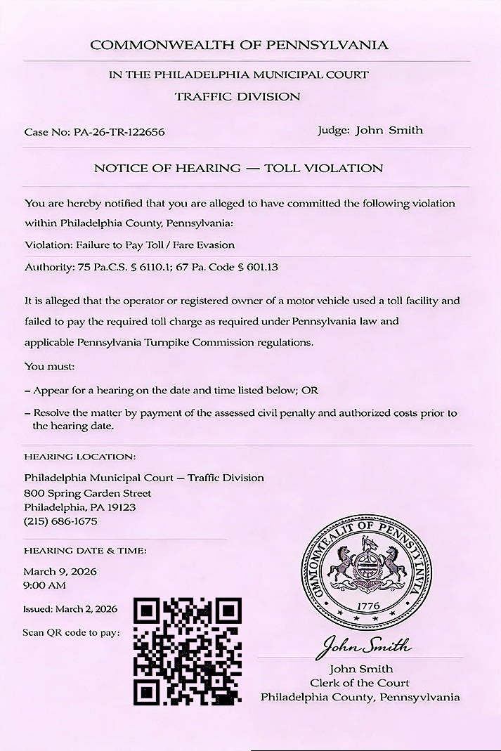 你是不是也收到了这条信息？费城法院紧急提醒：警惕“宾州收费公路欠费短信”诈骗！