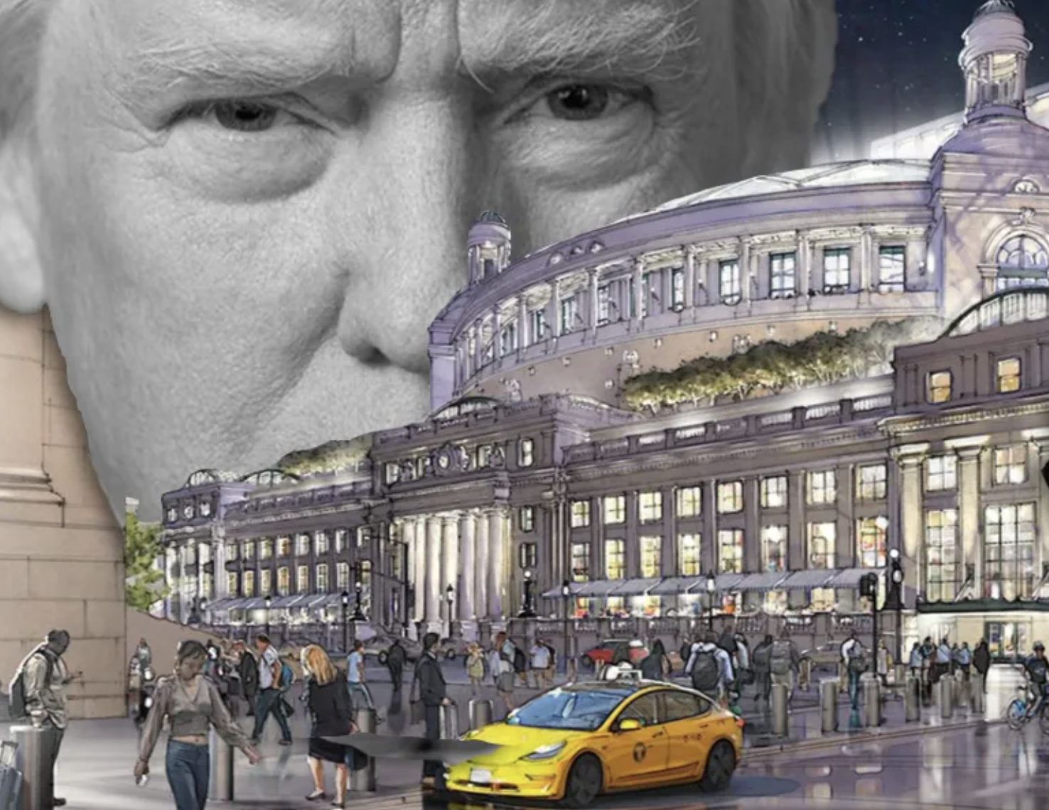 80亿美元!纽约最忙火车站Penn Station宣布史诗级改造:从地下迷宫升级阳光宫殿,特朗普还想顺便冠个名!