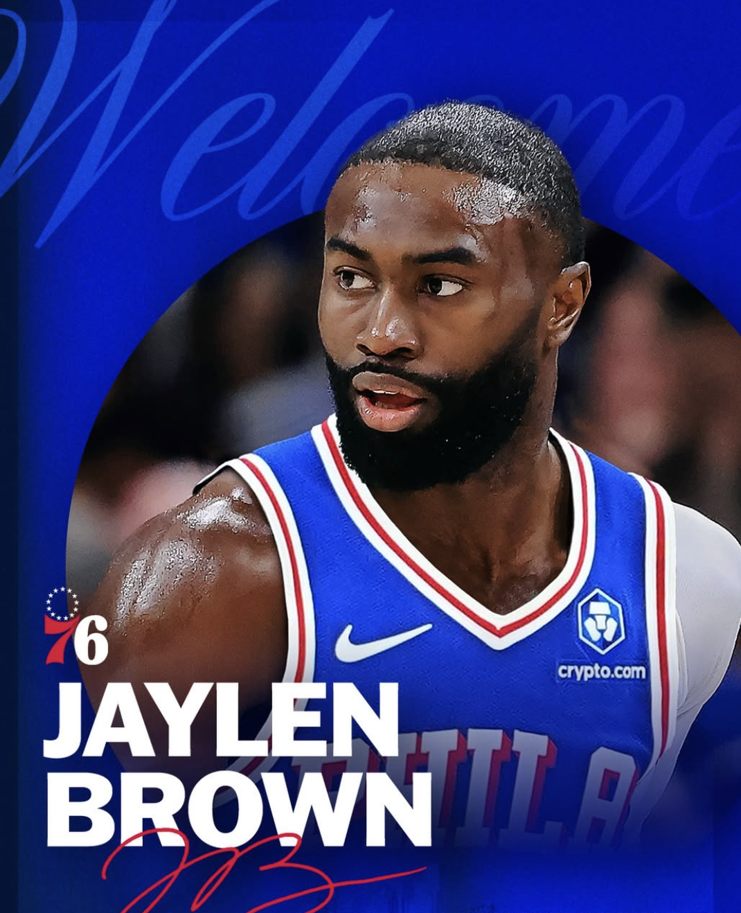 重磅官宣!NBA东部格局彻底变了!76人送出乔治换来布朗组三巨头冲冠!费城这波赚麻了