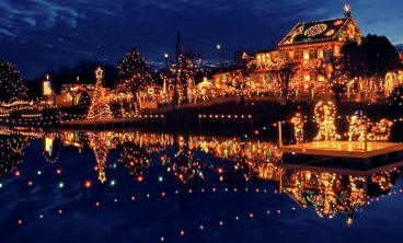 宾州这个地方上榜全美“25个最佳圣诞灯光秀”