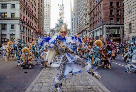 《今日美国》全美最佳节日游行榜单,费城的Mummers Parade变装哑剧游行名列榜首