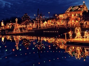 宾州这个地方上榜全美“25个最佳圣诞灯光秀”