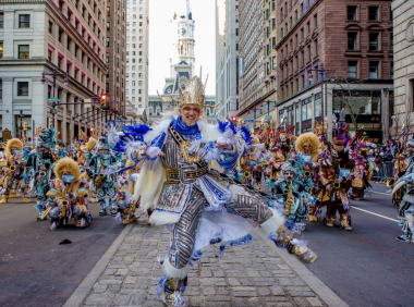 《今日美国》全美最佳节日游行榜单，费城的Mummers Parade变装哑剧游行名列榜首