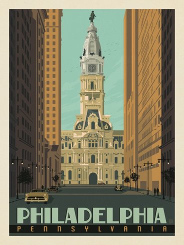 340年历史的美国费城古城,10区卧虎藏龙,风韵犹存!