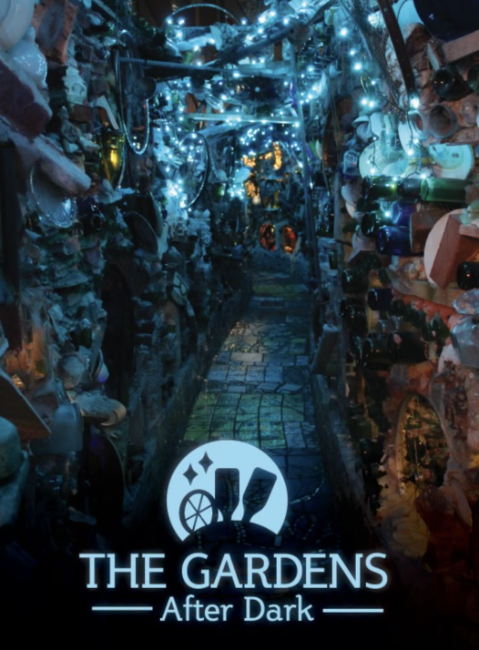 费城魔法花园夜幕之下