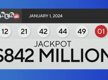 8.4亿美元强力球中奖彩票花落密歇根州，中奖率2.9亿分之一