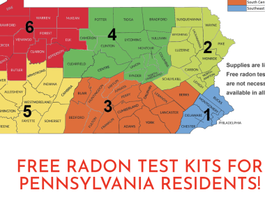宾州正面临严峻住宅健康安全问题:40%的住宅检测到高浓度氡气