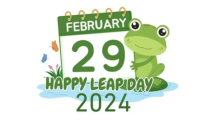 Happy Leap Day! 祝四年才过一次生日的闰日宝宝们生日快乐！