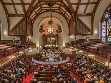 费城社会山134年历史的教堂遭到人为破坏