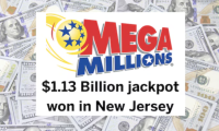 新泽西州售出11.3亿美元的超级百万头奖