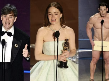 第96届奥斯卡 《奥本海默》横扫七奖成大赢家！典礼“裸男”超抢戏