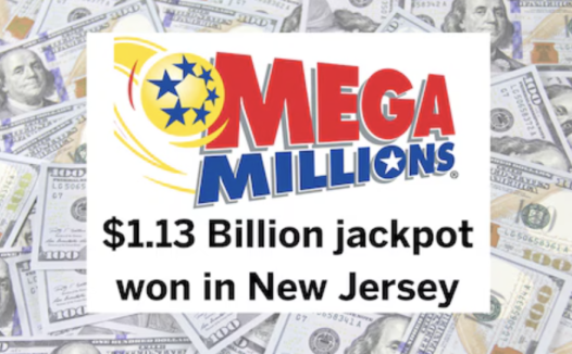 新泽西州售出11.3亿美元的超级百万头奖