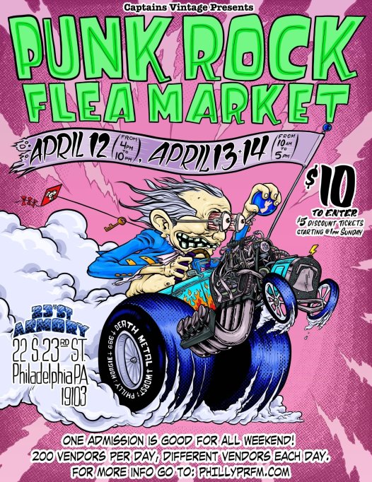 费城朋克摇滚跳蚤市场