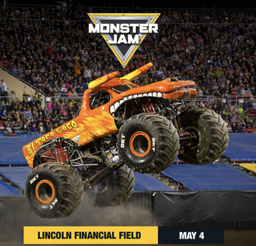 费城Monster Jam 怪物卡车表演