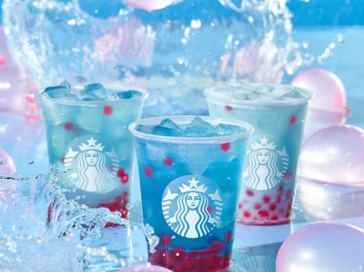 星巴克终于出珍珠奶茶啦!配色看起来超夏天的