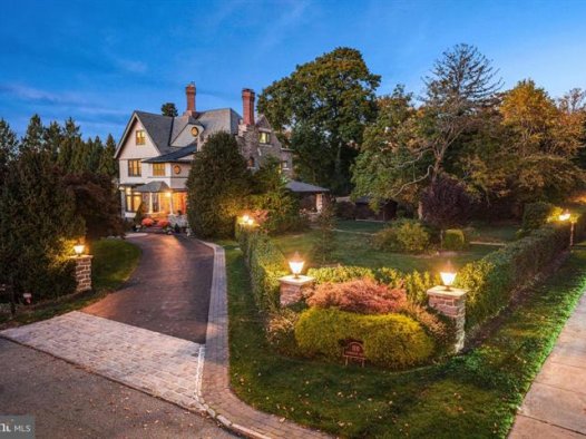 费城近郊布林莫尔近满分学区精心修复的维多利亚风格别墅110 Pennswood Rd, Bryn Mawr, PA 19010