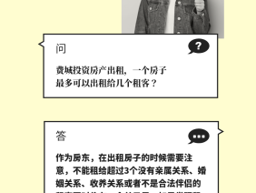 费城投资房产出租，一个房子最多可以出租给几个租客？