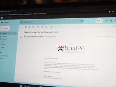 宾大邮箱系统遭黑客入侵！冒名邮件侮辱学校，校方报警FBI介入调查！