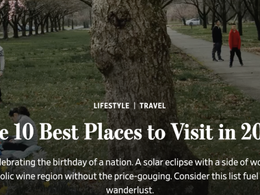 高光时刻来了！《华尔街日报》把世界第一给了费城！2026年全球旅行必去十大目的地榜单出炉！