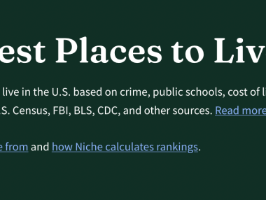 费城郊区太强了!2026全美最宜居社区TOP12里占了4个!