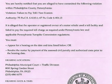 你是不是也收到了这条信息？费城法院紧急提醒：警惕“宾州收费公路欠费短信”诈骗！