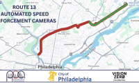 费城东北区13号公路10个测速摄像头正式启用！全市新增80台测速摄像头全面上线