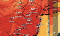 费城本周迎近百年级高温！体感或达43℃！独立日烟花恐遭雷暴搅局！